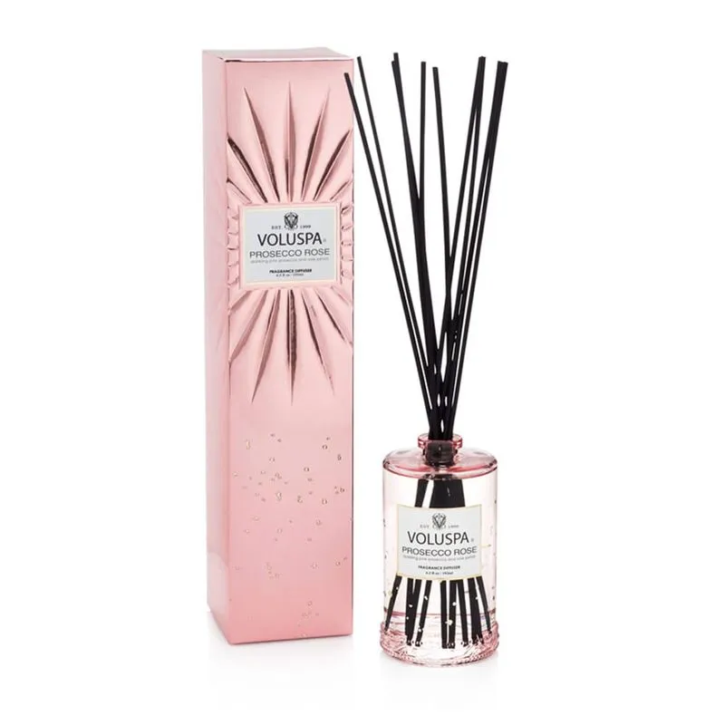 Difusor De Ambiente Prosecco Rose Coleção New Vermeil 192 Ml Voluspa
