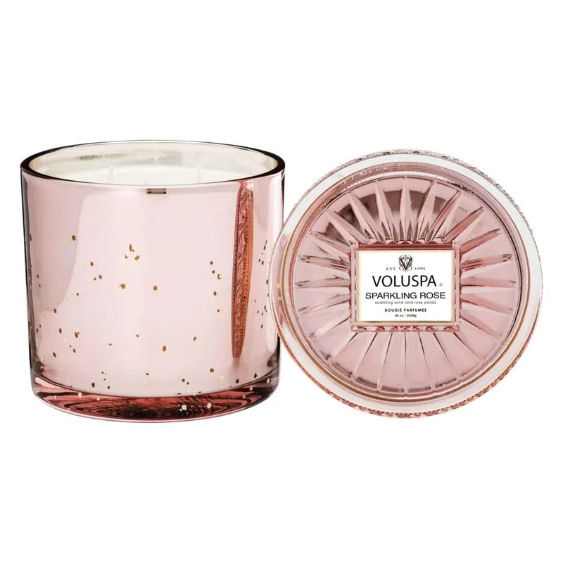 Vela Pote Vidro G 150 Horas Sparkling Rose Voluspa