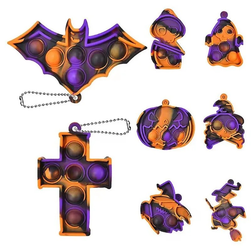 Brinquedos De Halloween Mini Pop Bubble — 24 Peças De Lembrancinhas De Halloween