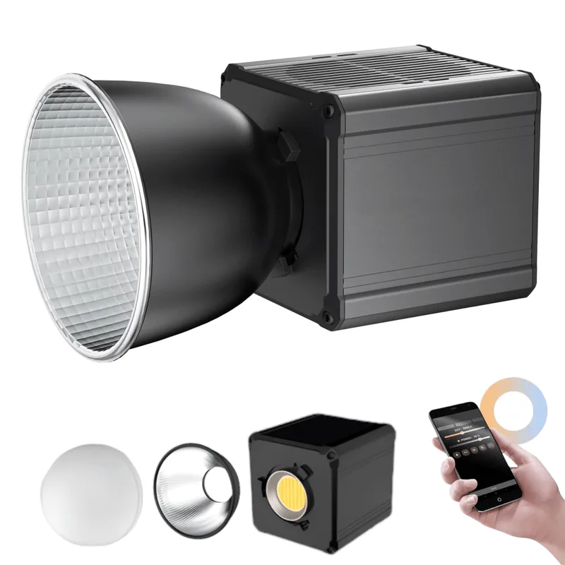 Iluminador LED S60 COB Pocket Video Light BiColor 60W Mini Bowens (Bivolt)
