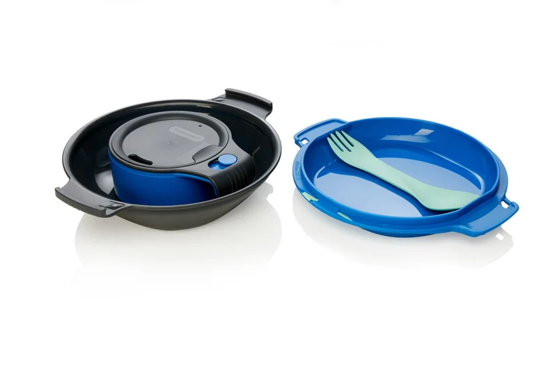 Humangear GoKit Deluxe kutija za ručak, ugljeno-plava