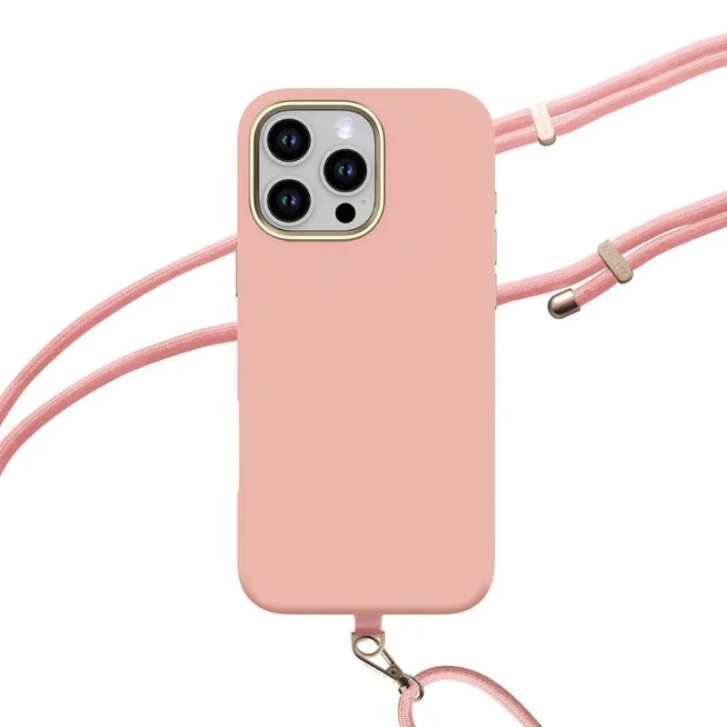 Capa Capinha Compatível iPhone 16 Pro Valley Rosa Magsafe Prodigee
