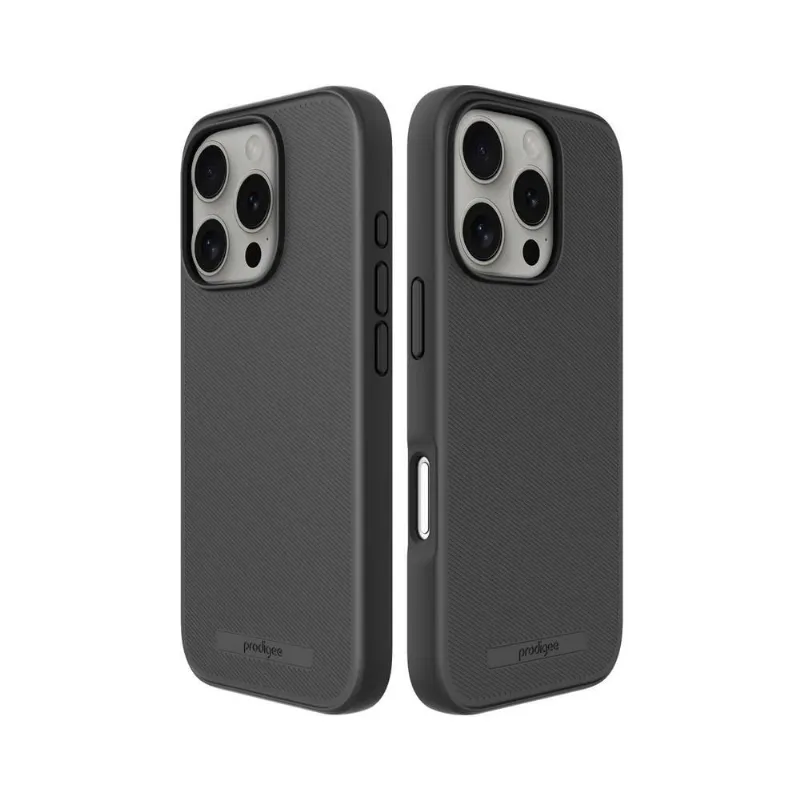 Capa Capinha Compatível iPhone 16 Pro Max Solid Preta Magsafe Prodigee