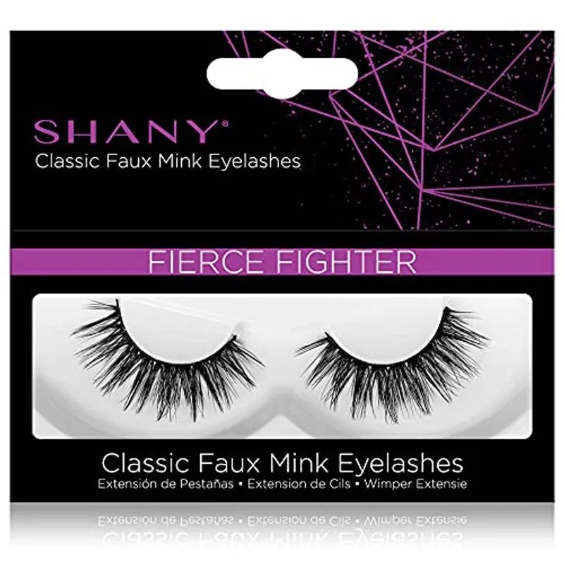 Shany Classic Faux Mink Eyelashes - Durável Single Pair 3d