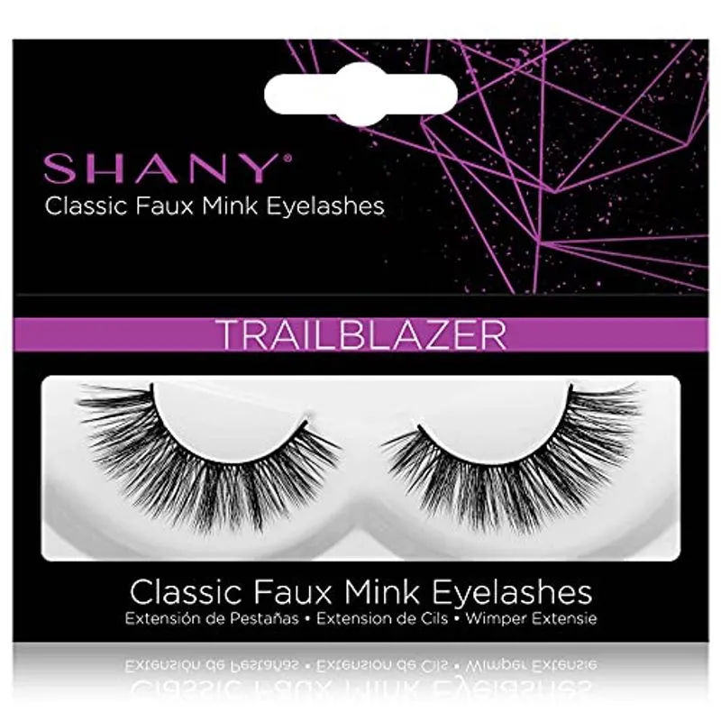 Shany Classic Faux Mink Eyelashes - Durável Single Pair 3d