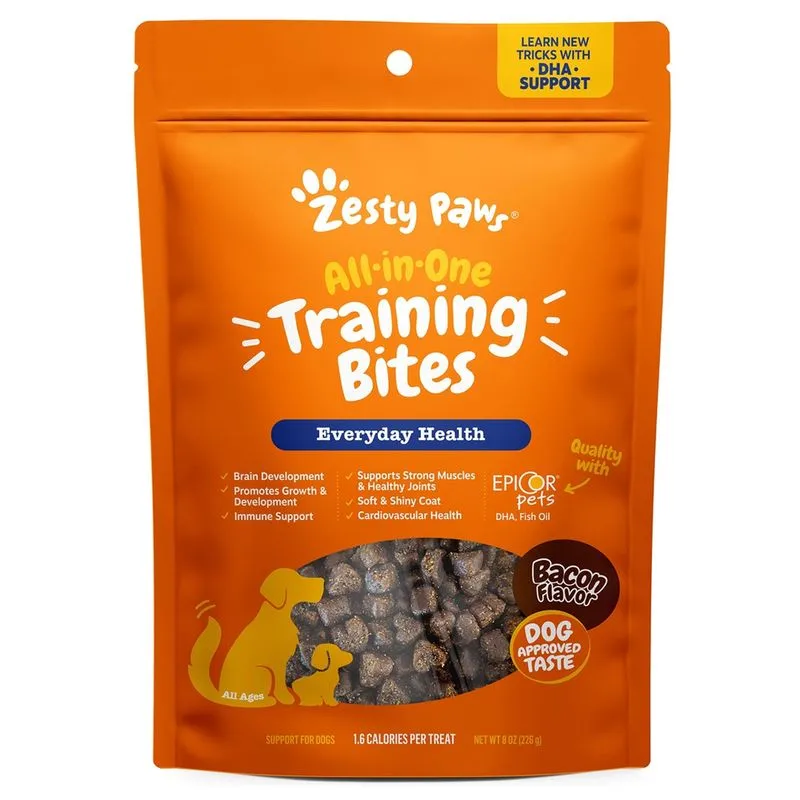 Training Treats Zesty Paws Hip Joint para cães e cachorros