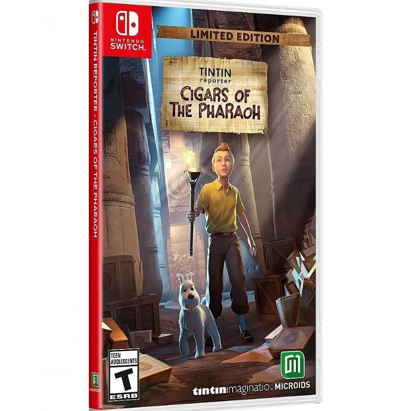 Jogo Tintin Reporter: Cigars Of The Pharaoh Limited Edition - Nintendo Switch