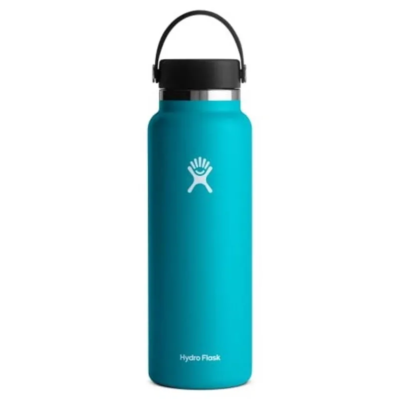 Garrafa Wide Mouth Hydro Flask com Tampa Flexível