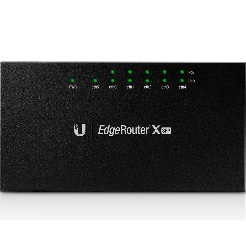 Roteador 5 Portas gigabit Edge PoE + 1SF er-x-sfp, ubiquiti ubiquiti
