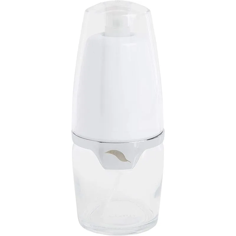 Prepara Oil Mister, Base De Vidro, 4,5 Oz, Deluxe White
