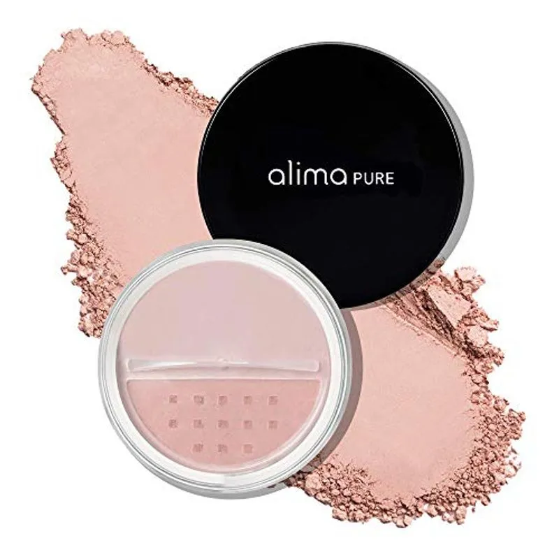 Alima Pure Blush Mineral Solto Blush Makeup De Acabamento De Cetim Matte De Blush Em Pó Blush Rosa Flor De Maçã .15 Oz/ 45 G