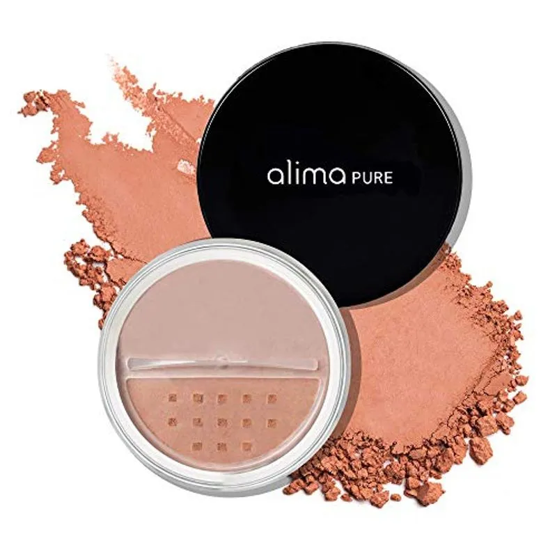 Blush Mineral Solto Alima - Blush Makeup For Subtle Glow Ou Natural Flush (0,15 Oz/ 4,5 G) | Melão