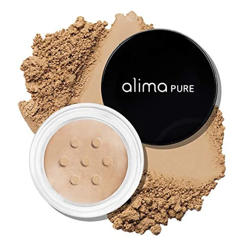 Alima Pure Concealer - Under Eye Brightener Para Cobrir Manchas E Descoloração | Corretivo Mineral (0,07 Oz/ 2 G) | Linho
