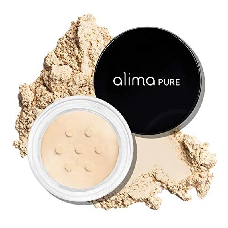 Alima Pure Concealer - Under Eye Brightener Para Cobrir Manchas E Descoloração | Corretivo Mineral (0,07 Oz/ 2 G) | Areia