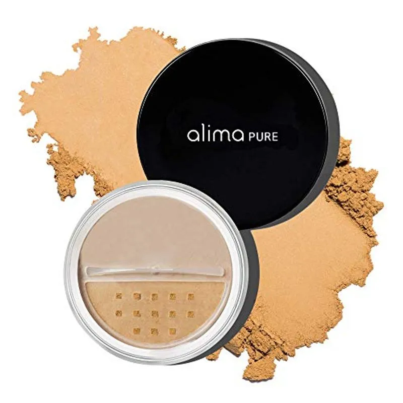 Alima Pure | | Da Fundação Satin Matte | Da Fundação Powder | De Maquiagem Mineral Com Óxido De Zinco E Dióxido De Titânio Como Prote