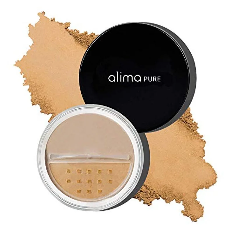 Alima Pure | | Da Fundação Satin Matte | Da Fundação Powder | De Maquiagem Mineral Com Óxido De Zinco E Dióxido De Titânio Como Prote