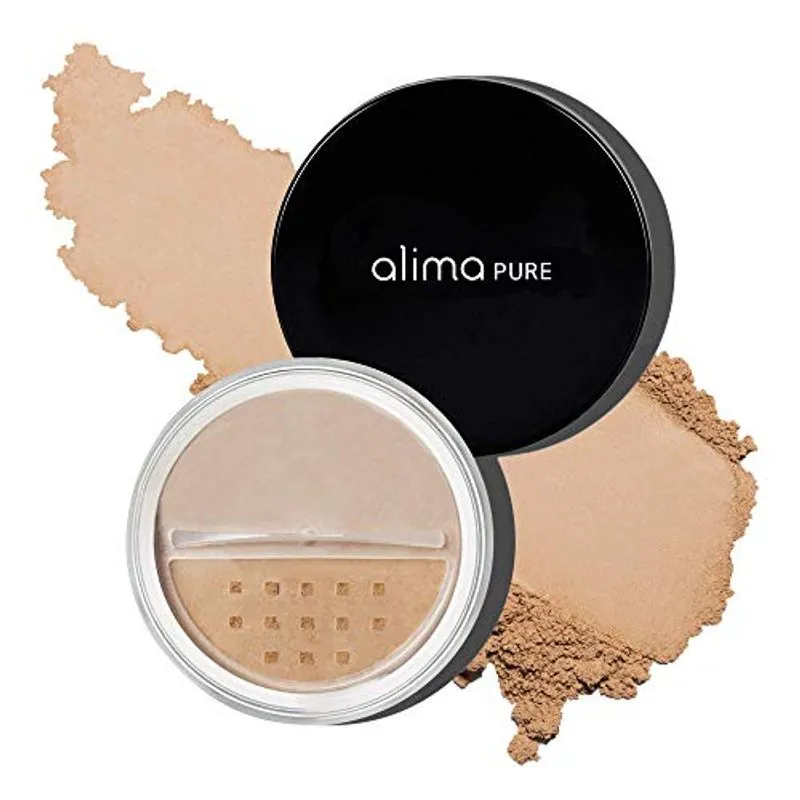 Alima Pure | | Da Fundação Satin Matte | Da Fundação Powder | De Maquiagem Mineral Com Óxido De Zinco E Dióxido De Titânio Como Prote