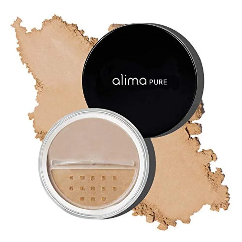 Alima Pure | | Da Fundação Satin Matte | Da Fundação Powder | De Maquiagem Mineral Com Óxido De Zinco E Dióxido De Titânio Como Prote