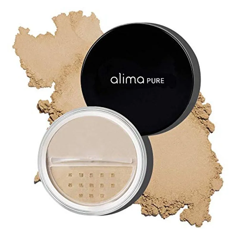 Alima Pure | | Da Fundação Satin Matte | Da Fundação Powder | De Maquiagem Mineral Com Óxido De Zinco E Dióxido De Titânio Como Prote