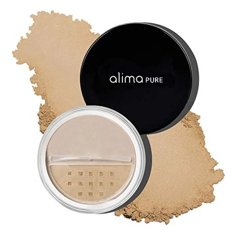 Alima Pure | | Da Fundação Satin Matte | Da Fundação Powder | De Maquiagem Mineral Com Óxido De Zinco E Dióxido De Titânio Como Prote