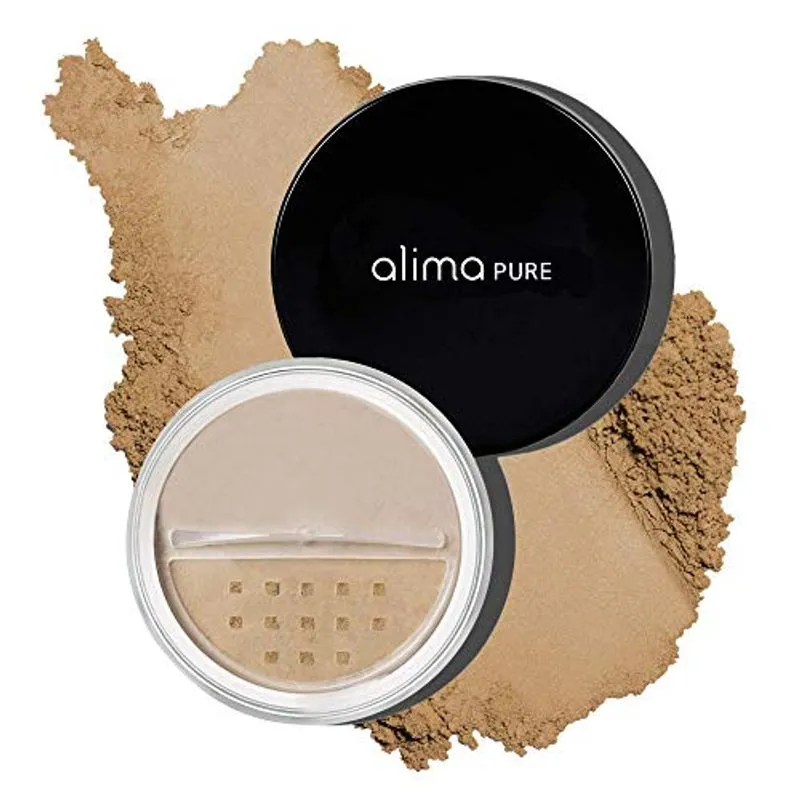 Alima Pure | | Da Fundação Satin Matte | Da Fundação Powder | De Maquiagem Mineral Com Óxido De Zinco E Dióxido De Titânio Como Prote