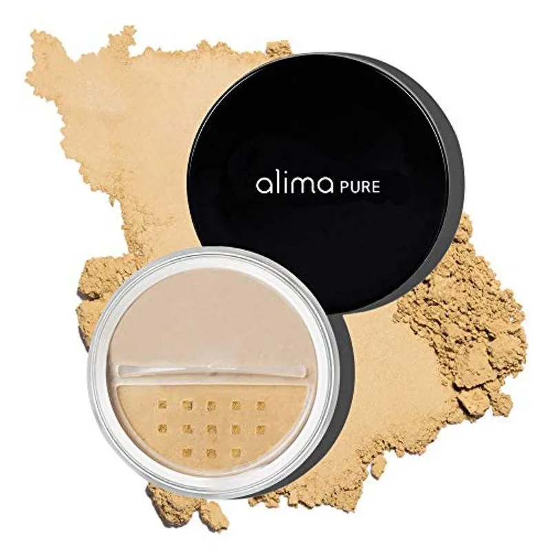 Alima Pure | | Da Fundação Satin Matte | Da Fundação Powder | De Maquiagem Mineral Com Óxido De Zinco E Dióxido De Titânio Como Prote