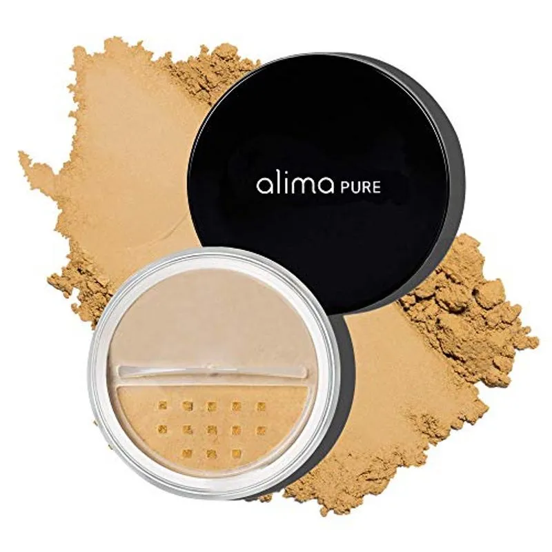 Alima Pure | | Da Fundação Satin Matte | Da Fundação Powder | De Maquiagem Mineral Com Óxido De Zinco E Dióxido De Titânio Como Prote