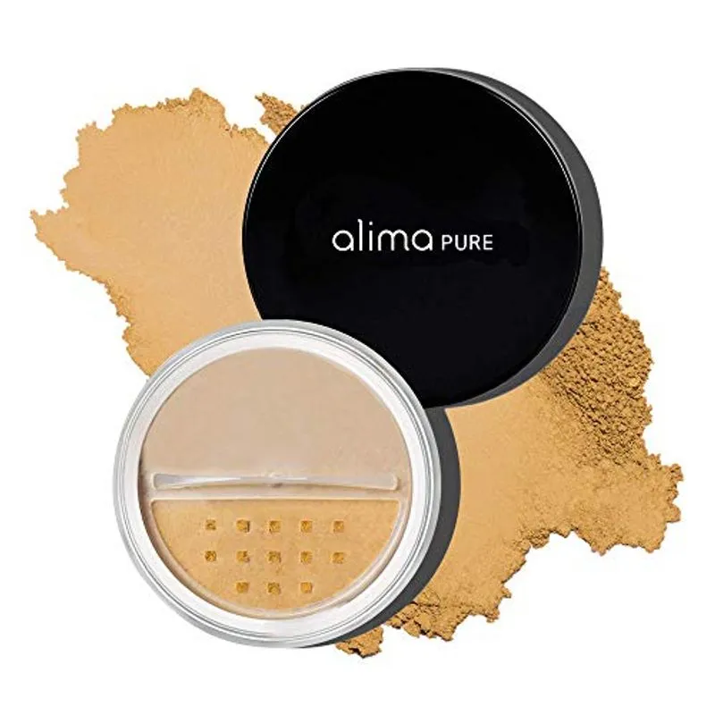 Alima Pure | | Da Fundação Satin Matte | Da Fundação Powder | De Maquiagem Mineral Com Óxido De Zinco E Dióxido De Titânio Como Prote