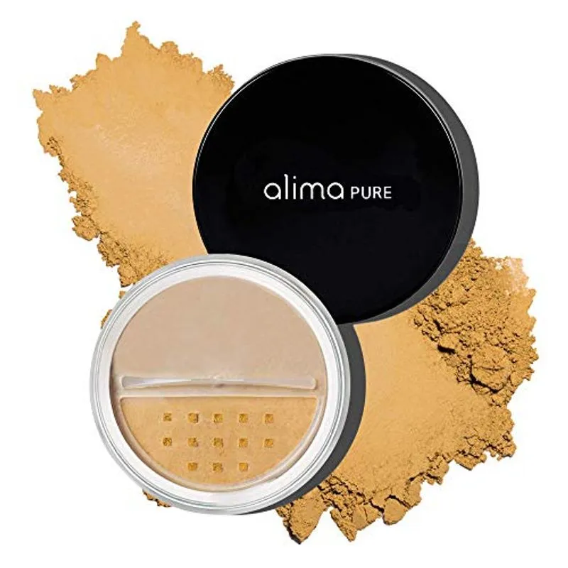 Alima Pure | | Da Fundação Satin Matte | Da Fundação Powder | De Maquiagem Mineral Com Óxido De Zinco E Dióxido De Titânio Como Prote