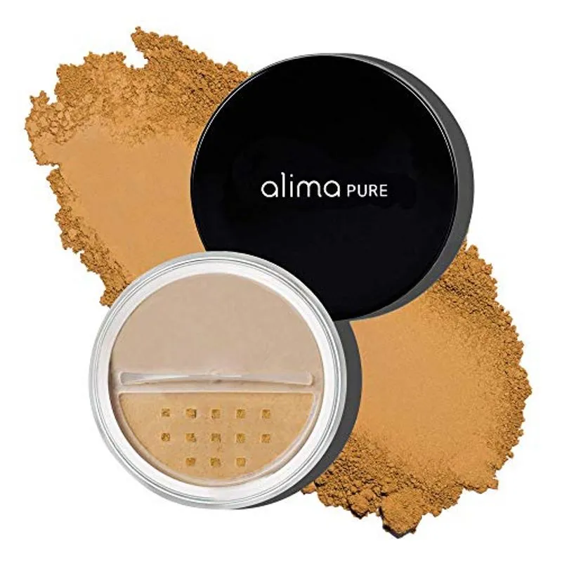 Alima Pure | | Da Fundação Satin Matte | Da Fundação Powder | De Maquiagem Mineral Com Óxido De Zinco E Dióxido De Titânio Como Prote