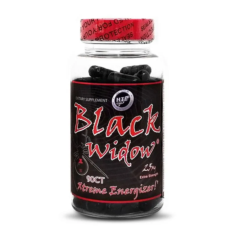 Termogênico BLACK WIDOW - Hi Tech - 90 Caps