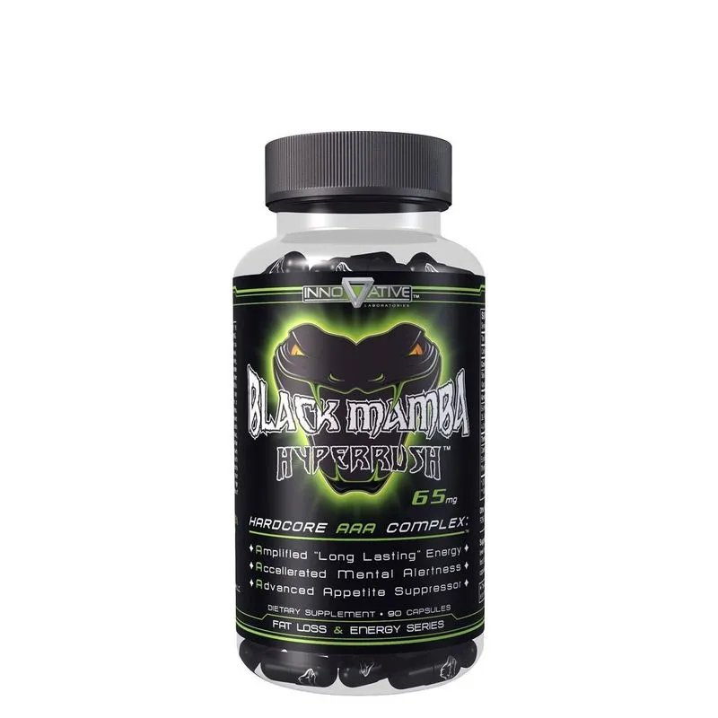 Termogênico BLACK MAMBA - Innovative Laboratories - 90 Caps