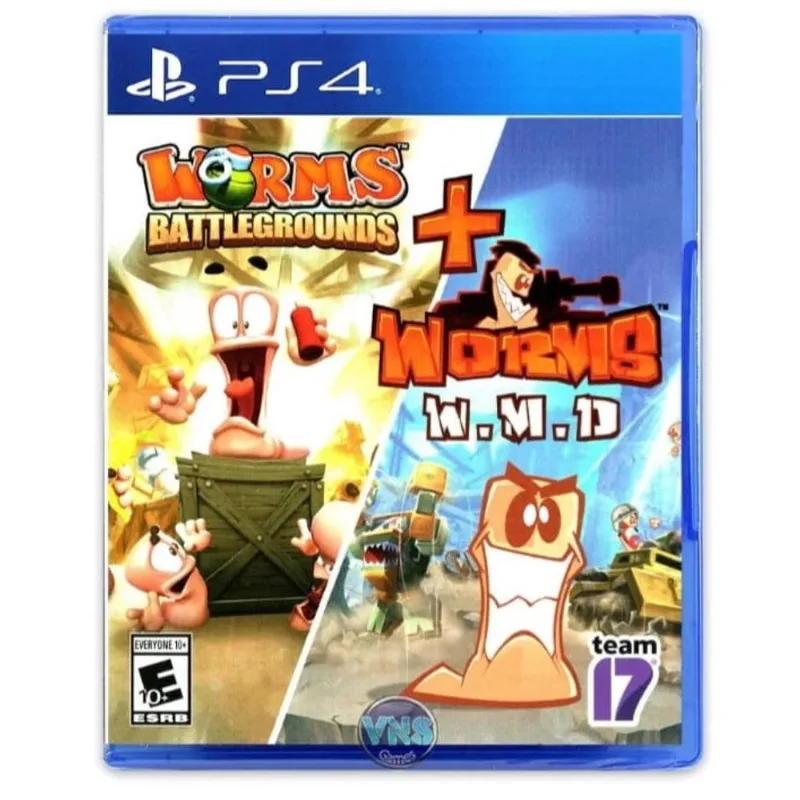 Jogo Worms Battleground + Worms w. M. D PS4