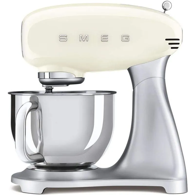Smeg 1950's Retro Batedeira-10 Velocidades-Capacidade 4,8L/110V-600W, Creme.