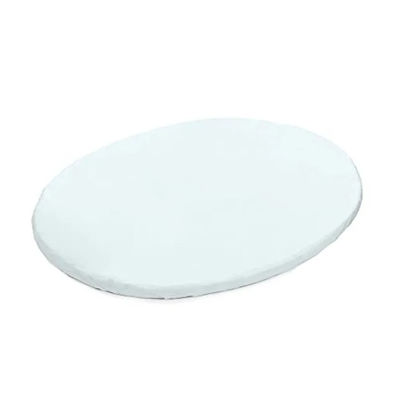 Stokke Sleepi Mini Roupa Equipada, Pó Azul - Lençóis Macios para Sonhos Doces - Feito para o Mini Colchão Sleepi Oval - Seguro, Elegante e Lavável - Percal de Algodão 100% Fino