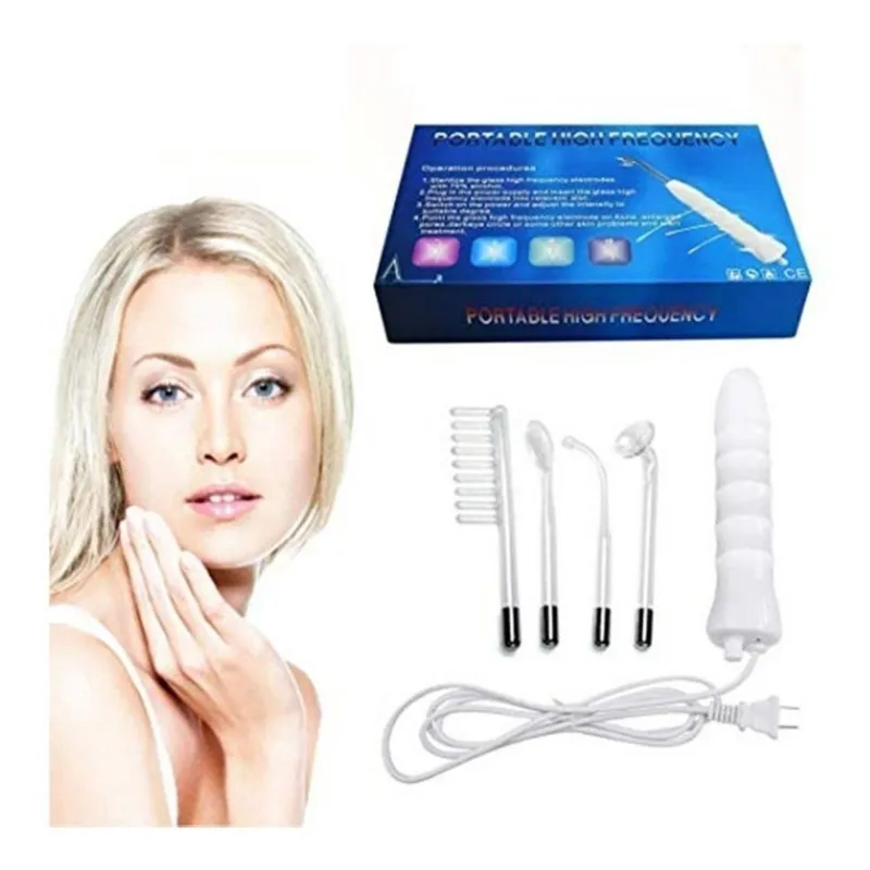 Mancha de acne bactericida facial portátil de alta frequência