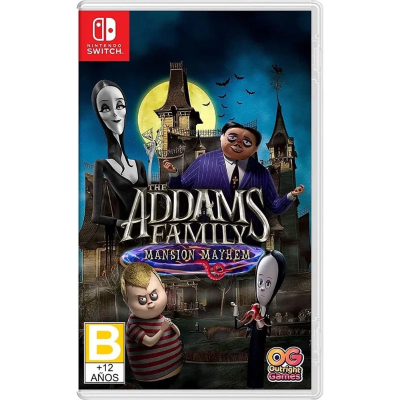 A Família Addams: Mansion Mayhem - Nintendo Switch