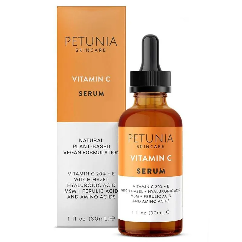 Vitamina C Sérica 20% Com Ácido Hialurônico E Ácido Ferúlico 30ml