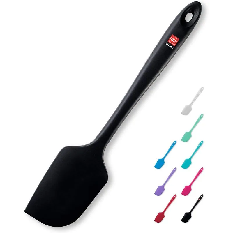Di Oro Série Sem Emenda Espátula Grande De Silicone - 600°f Caixa De Borracha Resistente Ao Calor - Perfeito Para Assar, Cozinhar, Raspar