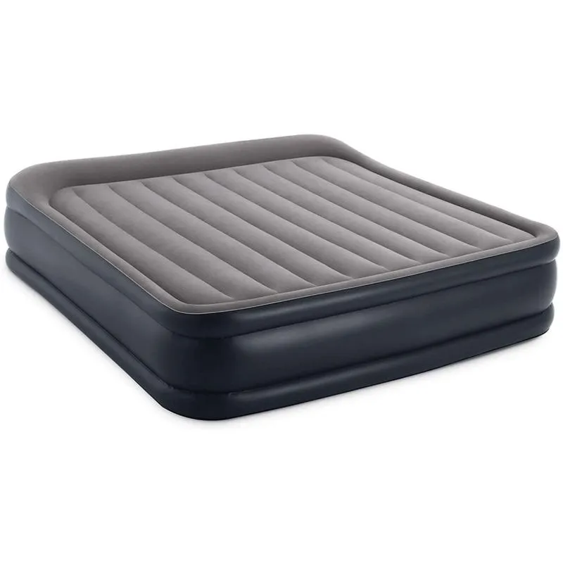 Intex 64137St Colchão Inflável Casal King Size Bomba De Ar Interna Incluída 110V