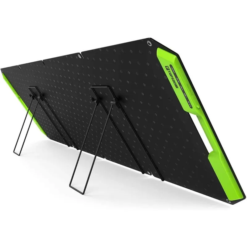 Topsolar Painel Solar Carregador de Bateria para Geradores USB 120W 12V 1 painel