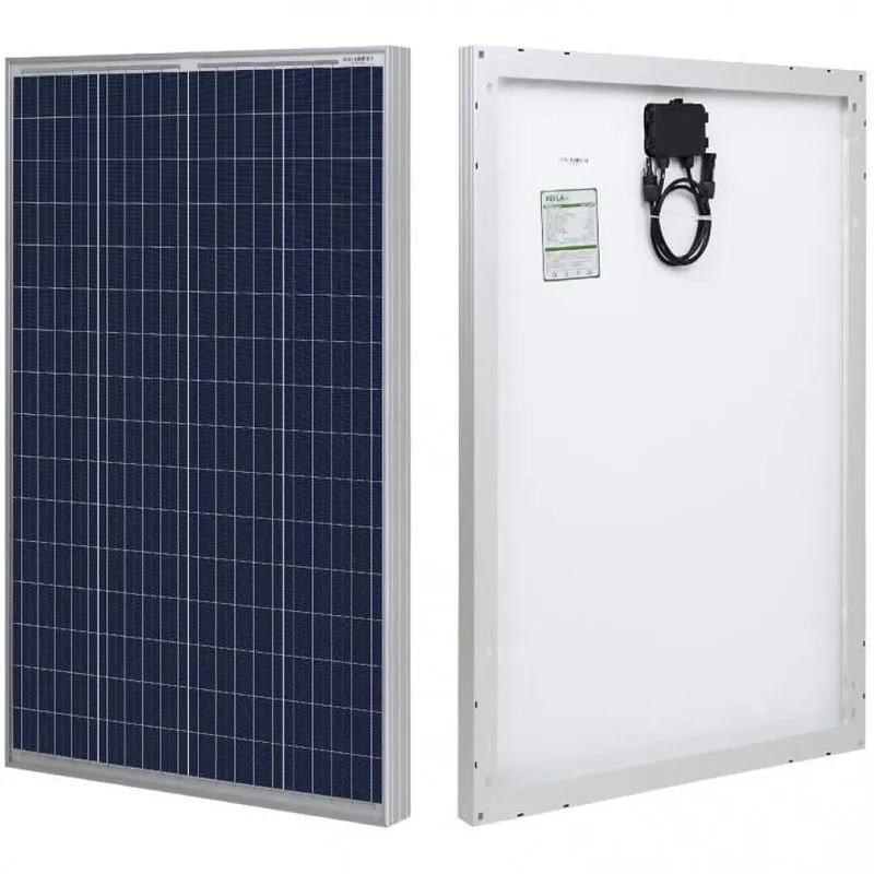 HQST Painel Solar Policristalino de Alta Eficiência 100W 12V 1 unidade