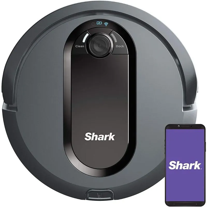 Shark IQ Robot Aspirador Robô c navegação avançada WiFi multifunção 110V preto