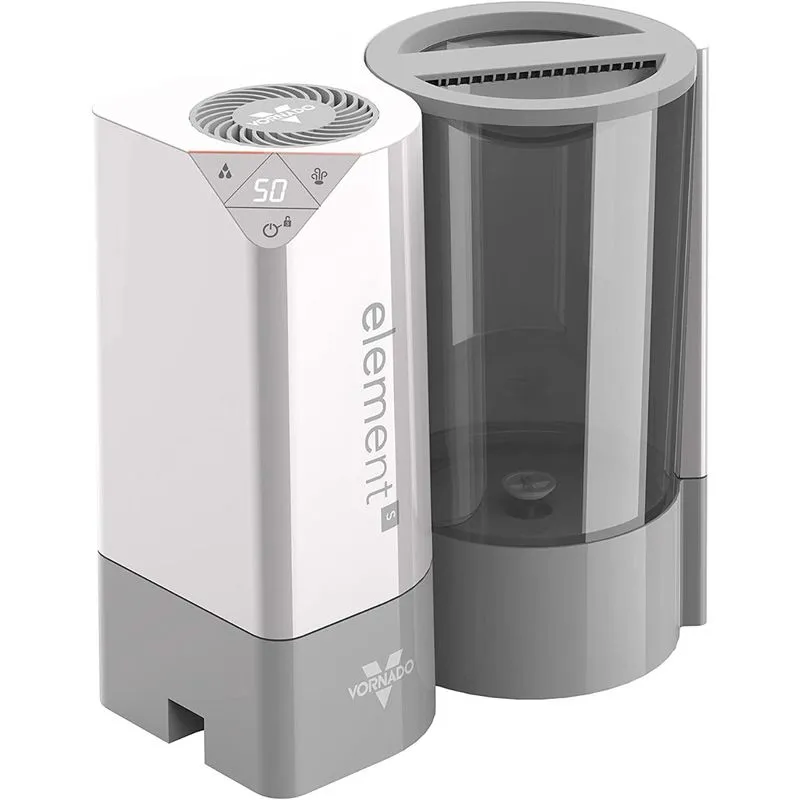 Vornado UmidificadorEvaporador Elétrico 2 L alcance de 92 m c desligamento automático branco