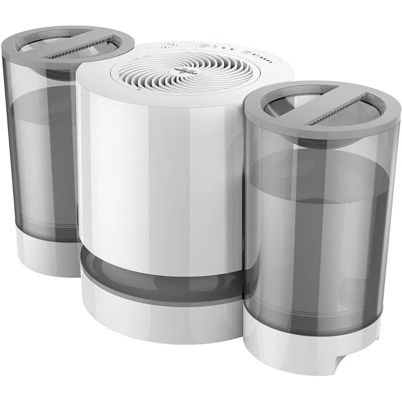 Vornado UmidificadorEvaporador Elétrico 5 L alcance de 62 m c desligamento automático branco