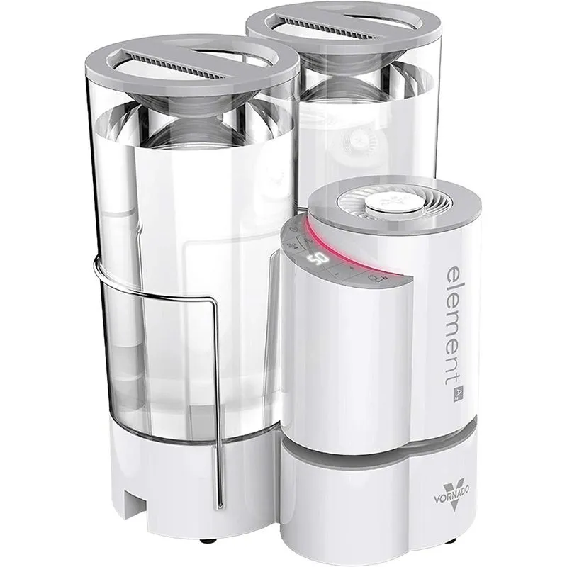 Vornado UmidificadorEvaporador Elétrico 7 L alcance de 94 m c essências de óleo branco