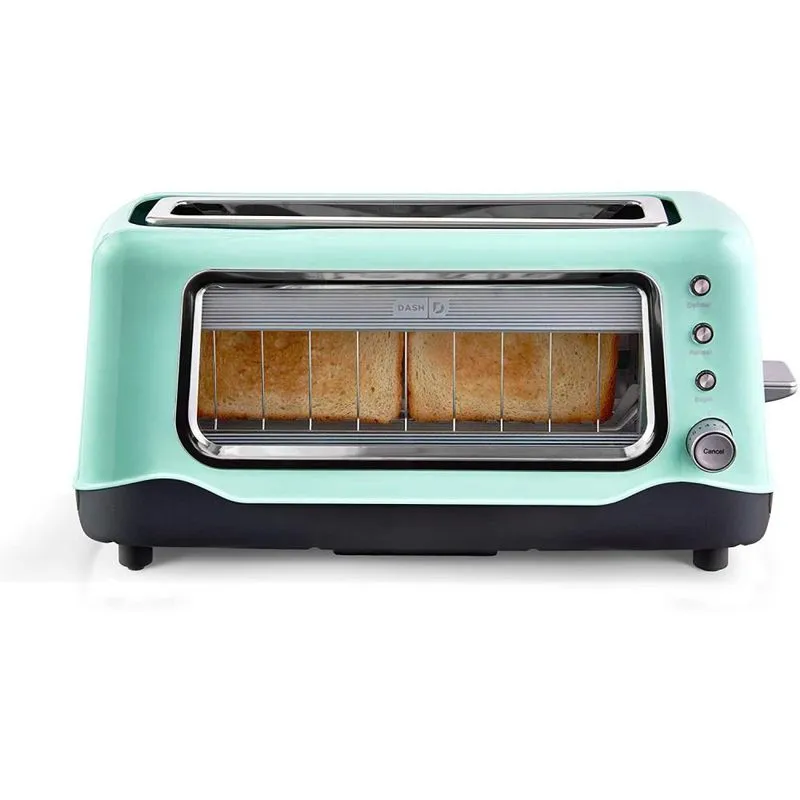 Dash Torradeira, c/ 2 fatias, 1100W, 110V, verde agua.