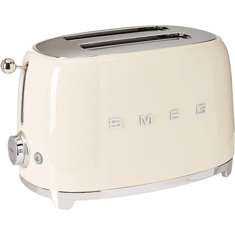Smeg Torradeira, c/2 fatias, 850W, 110V, creme.