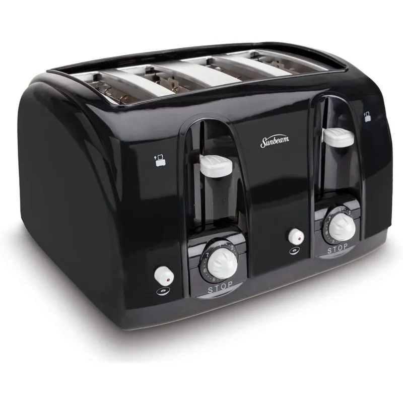 Sunbeam Torradeira c 4 fatias 100 W 110V preta