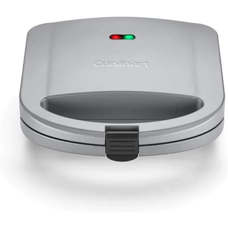 Cuisinart Sanduicheira, capacidade de 2 sanduíches, 650 W, 110V, prata.